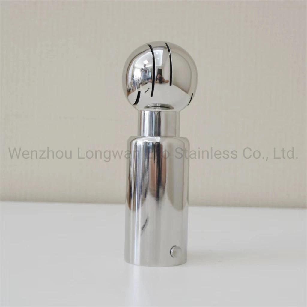 Stainless Steel Sanitary Hygienic Grade Rotary Spray Nozzles for Food Processing