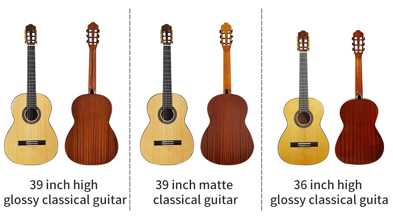 China personalizado Aiersi marca 36 polegadas tamanho pequeno nylon Corda guitarra clássica