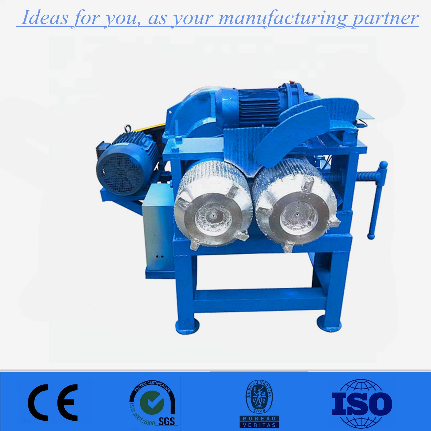 Steel Wire Separator / Tire Cutting Machine / Waste Wire Recycling Plant