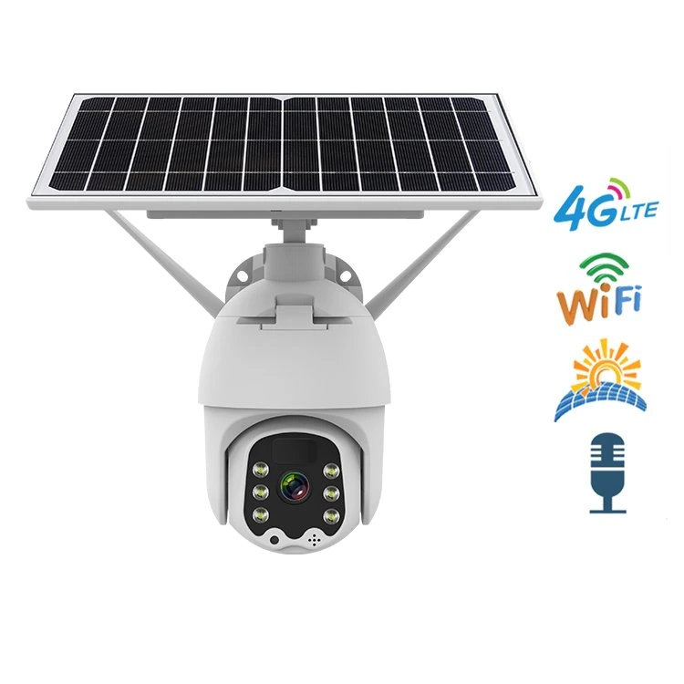 Solar Powered Battery CCTV Intelligent Energy WiFi Camera