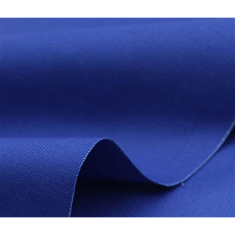 Fabricado en China Custom Poli algodón 100% algodón 21*21 de suave tejido de sarga Color sólido tejido textil impresión de Uniformes Ropa de trabajo