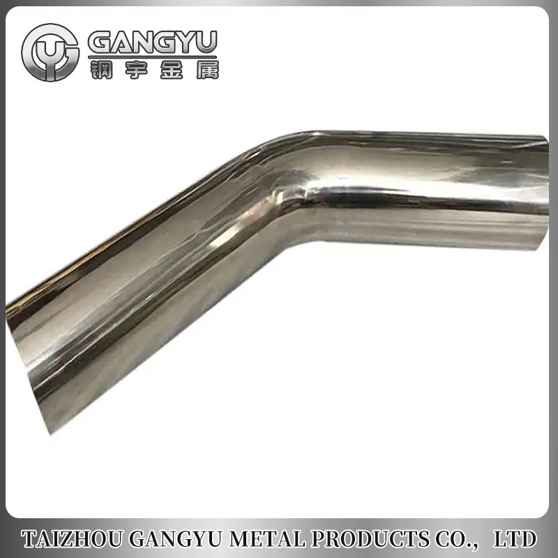 90 Degree Tube Bending with Plain End Stainless Steel Crimp Fittings Reducer