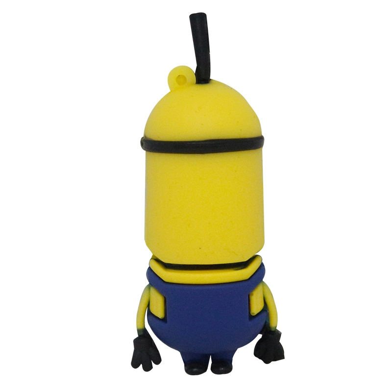 8GB 16GB 32GB Divine Thief Dad Little Yellow Man Cartoon PVC USB Flash Drive USB Drive