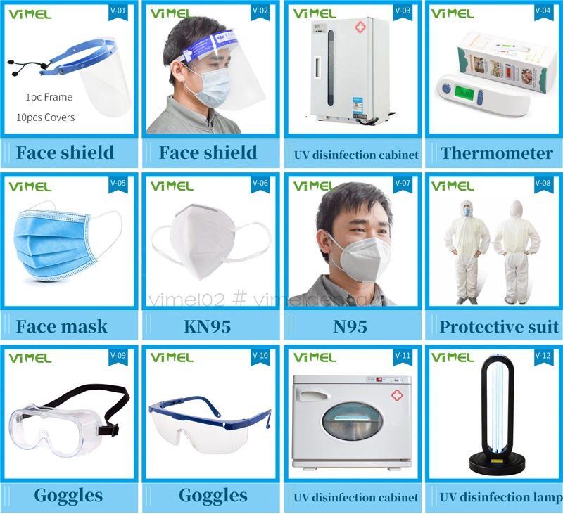 Óculos Óculos de protecção descartável máscara facial de óculos Medical produtos dentários