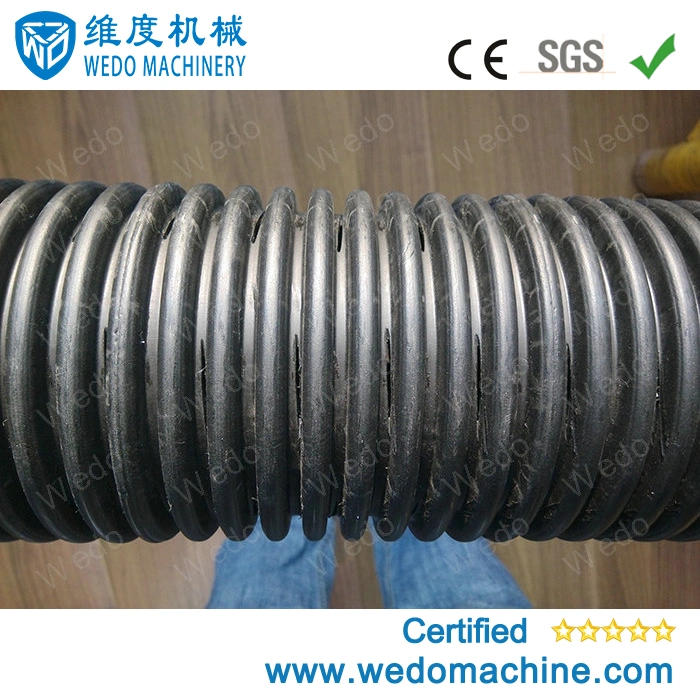 Double Wall Corruagted Pipe Perforator, Drainage Corrugated Pipe Perforating Machine