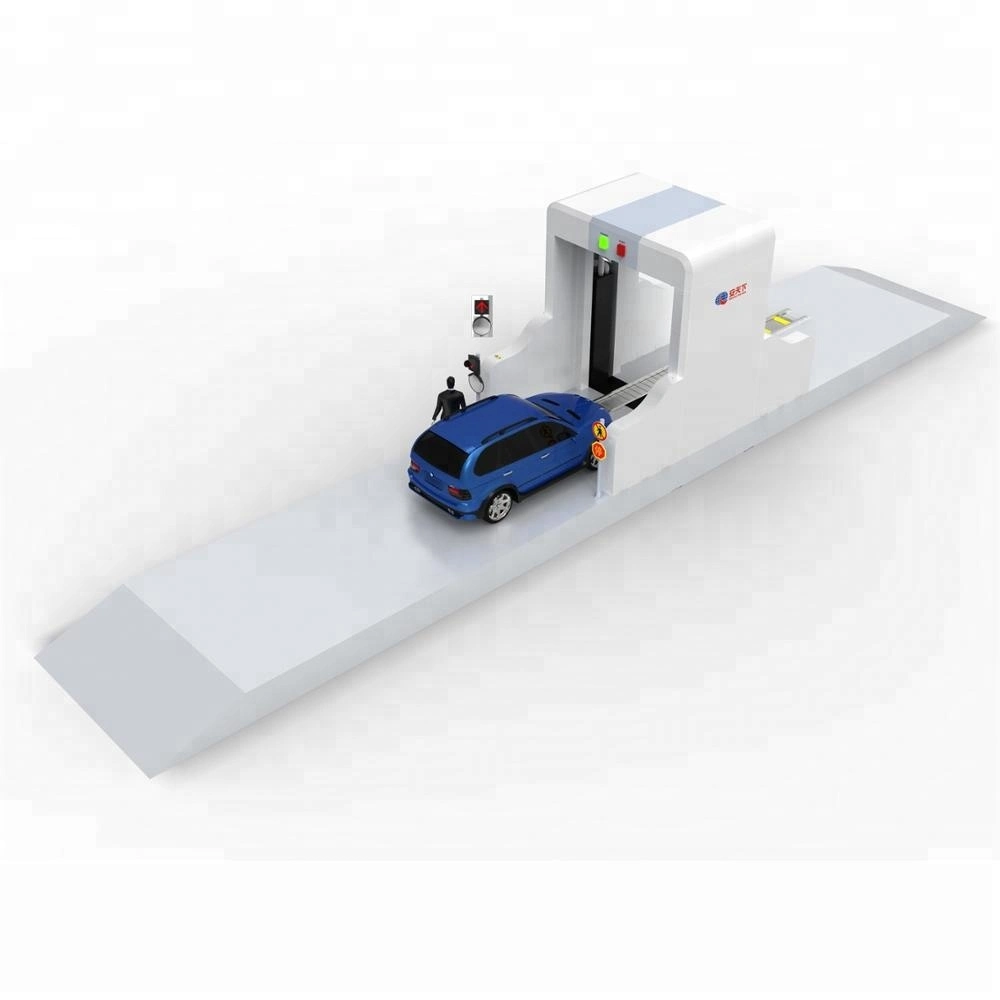 Proteção de alta segurança imagens qualificados Scanner carro pequeno sistema de inspecção de veículos