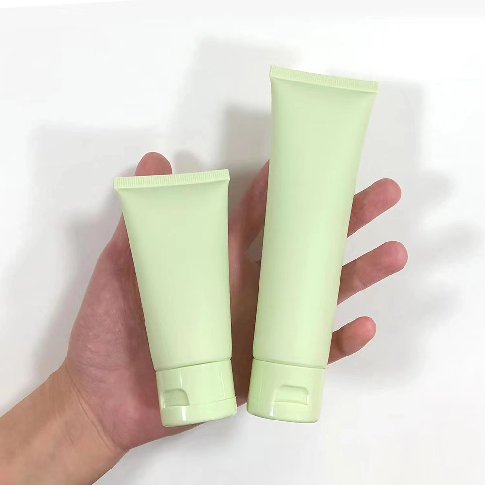 Plastic Soft Tubes Bottle Custom Empty Cosmetic Squeeze 100ml Tube Packaging for Body Lotion Hand Cream Facial Cleanser