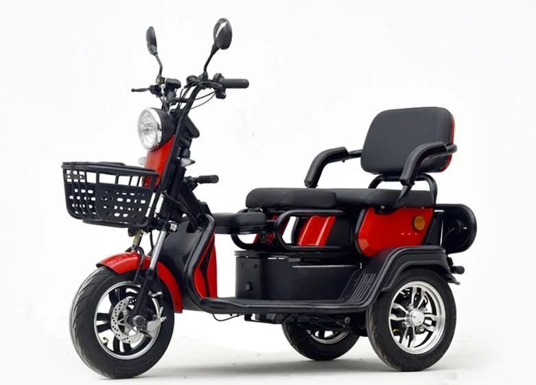 Three Wheel Electric Mobility Tricycle for Elder Passenger Tricycle Rickshaw Cargo Vehicle