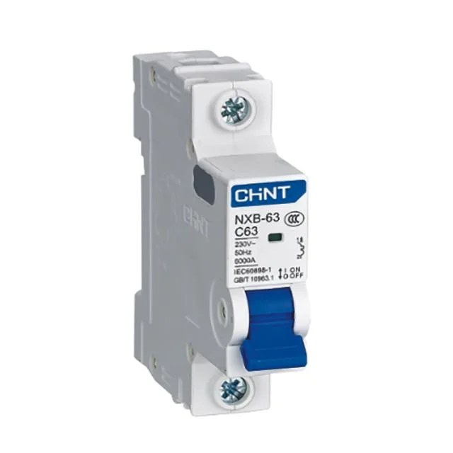 New Type Residual Current Circuit Breaker Nxb-63 1p C 63A