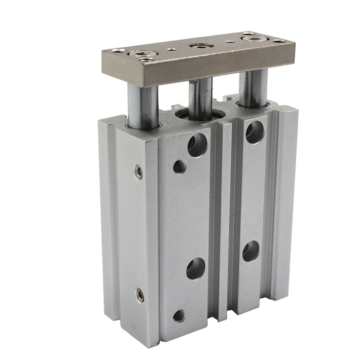 Double Acting Mini Standard Compact Guide Pneumatic Cylinder for Face Mask Machine