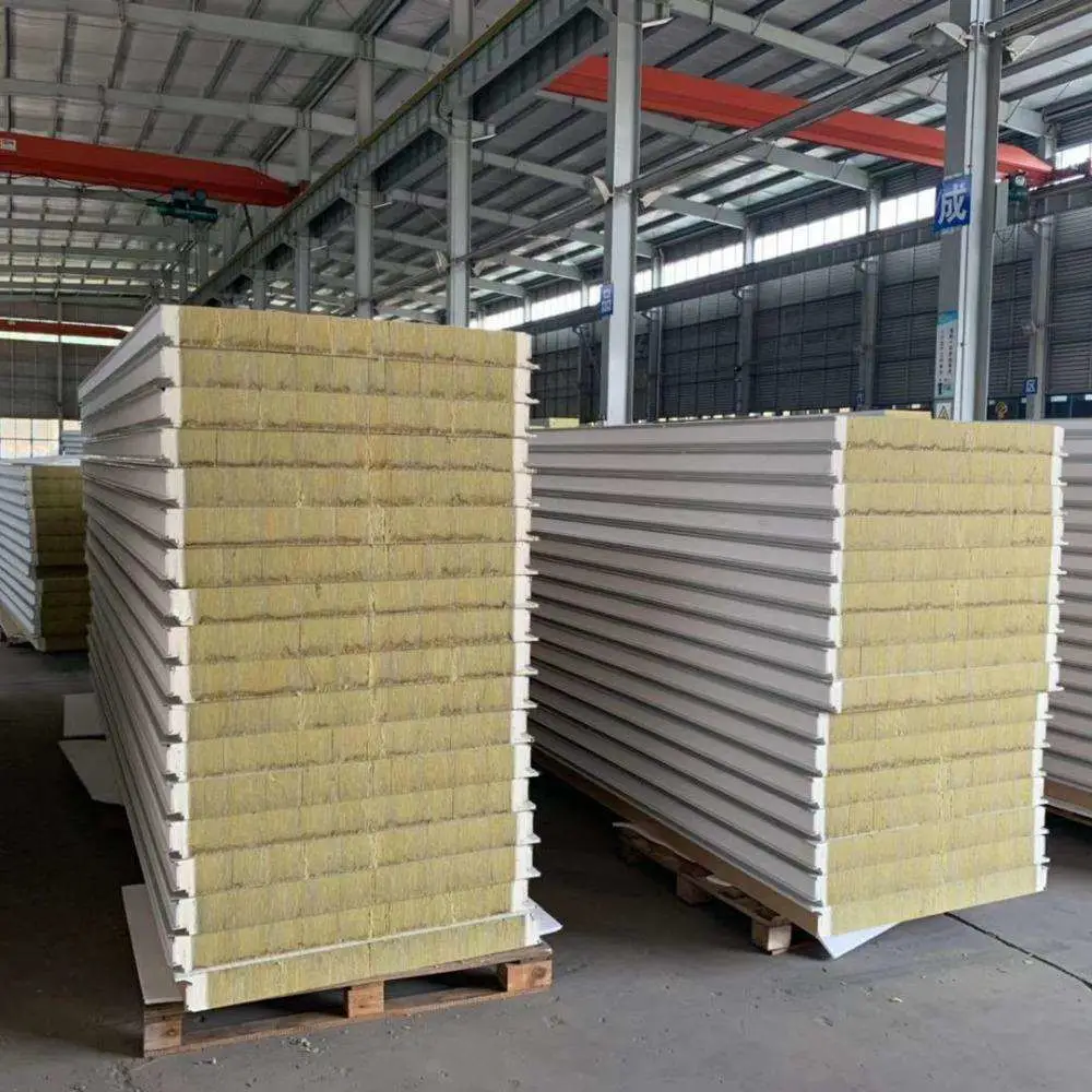 Heat Insulation PU Sandwich Panels/SIP Polyurethane Panel Sandwich for Prefab House