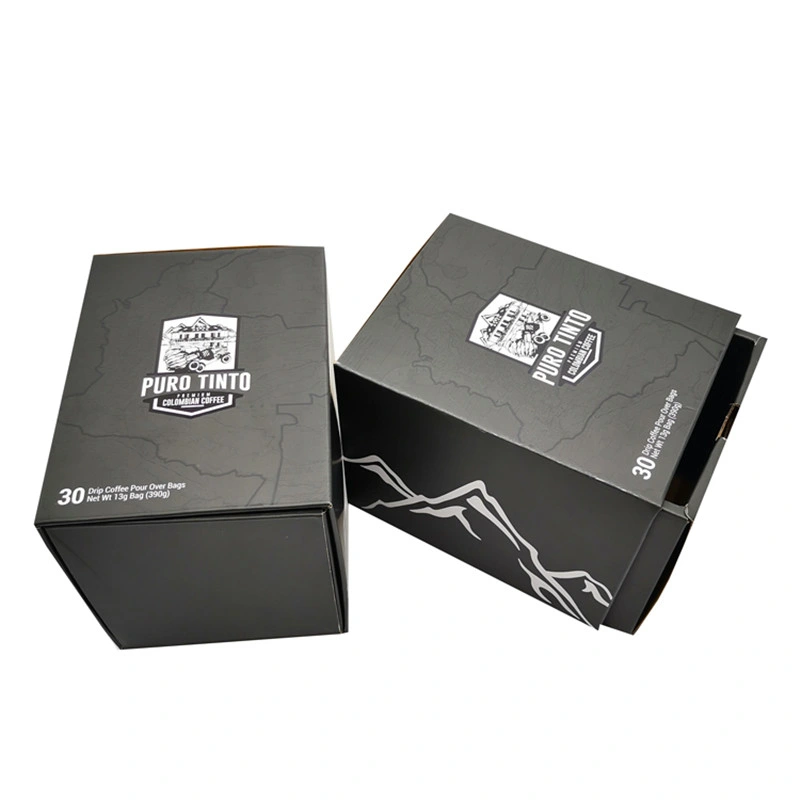 Printing Custom Drawer Coffee Powder Bag Paper Box