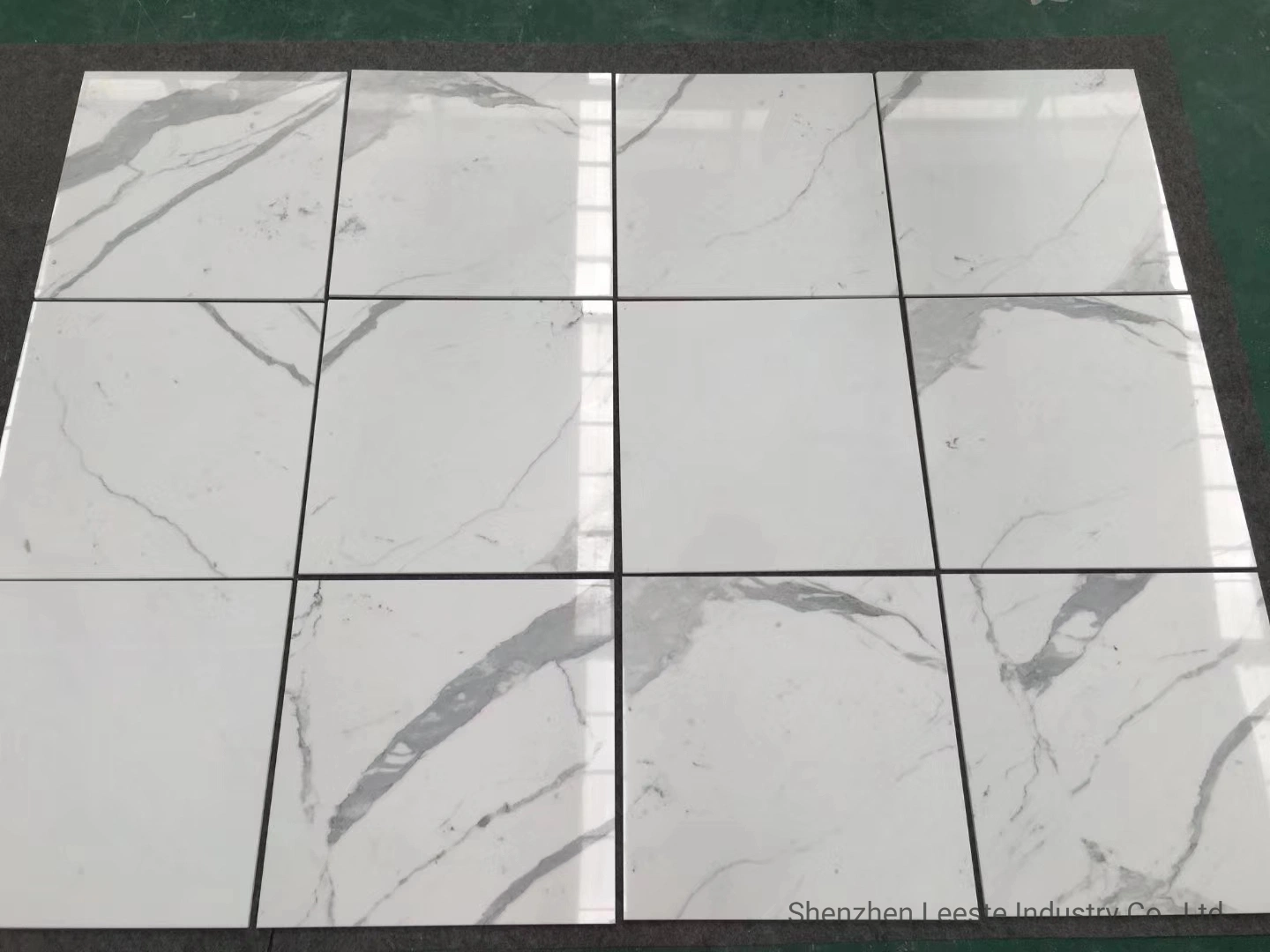 Polished Calacatta Oro/Statuario/Statuary White Marble Tiles Stone Slab Marble Flooring Tile/Marble Countertop