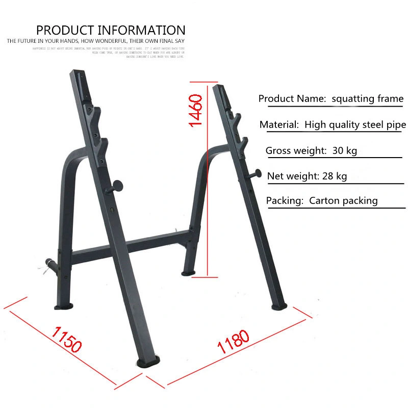 Home Gym Multi Functional Trainer Smith Machine Squatting/Weightlifting Frame Aquat Rack Light Rack