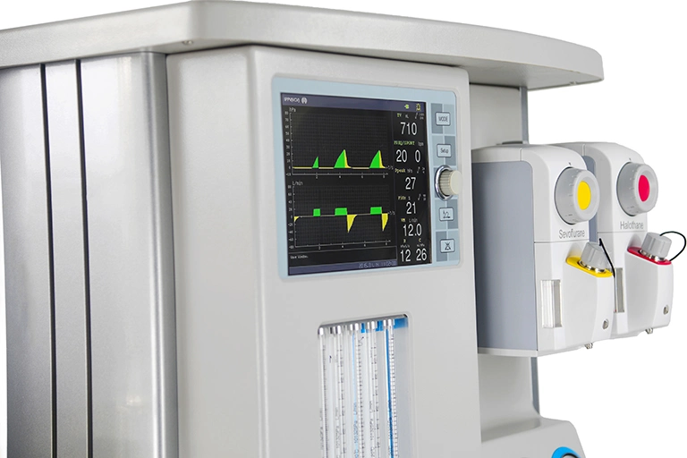 Anestesia del Hospital de Dispositivos Médicos Anesthesic Ventilador con estaciones de trabajo