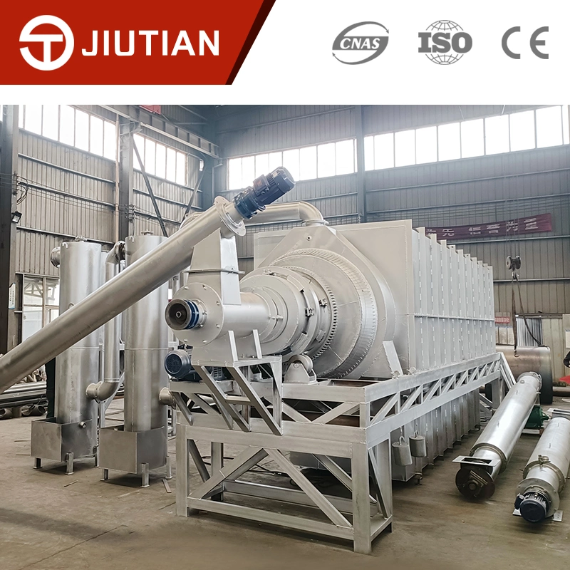 Biomass Pyrolysis Equipment Continuous Carbonization Furnace for Sawdust, Coconut Shell, Bagasse, Olive Pomace, Rice Husk, Palm Shell Charcoal Making Machine