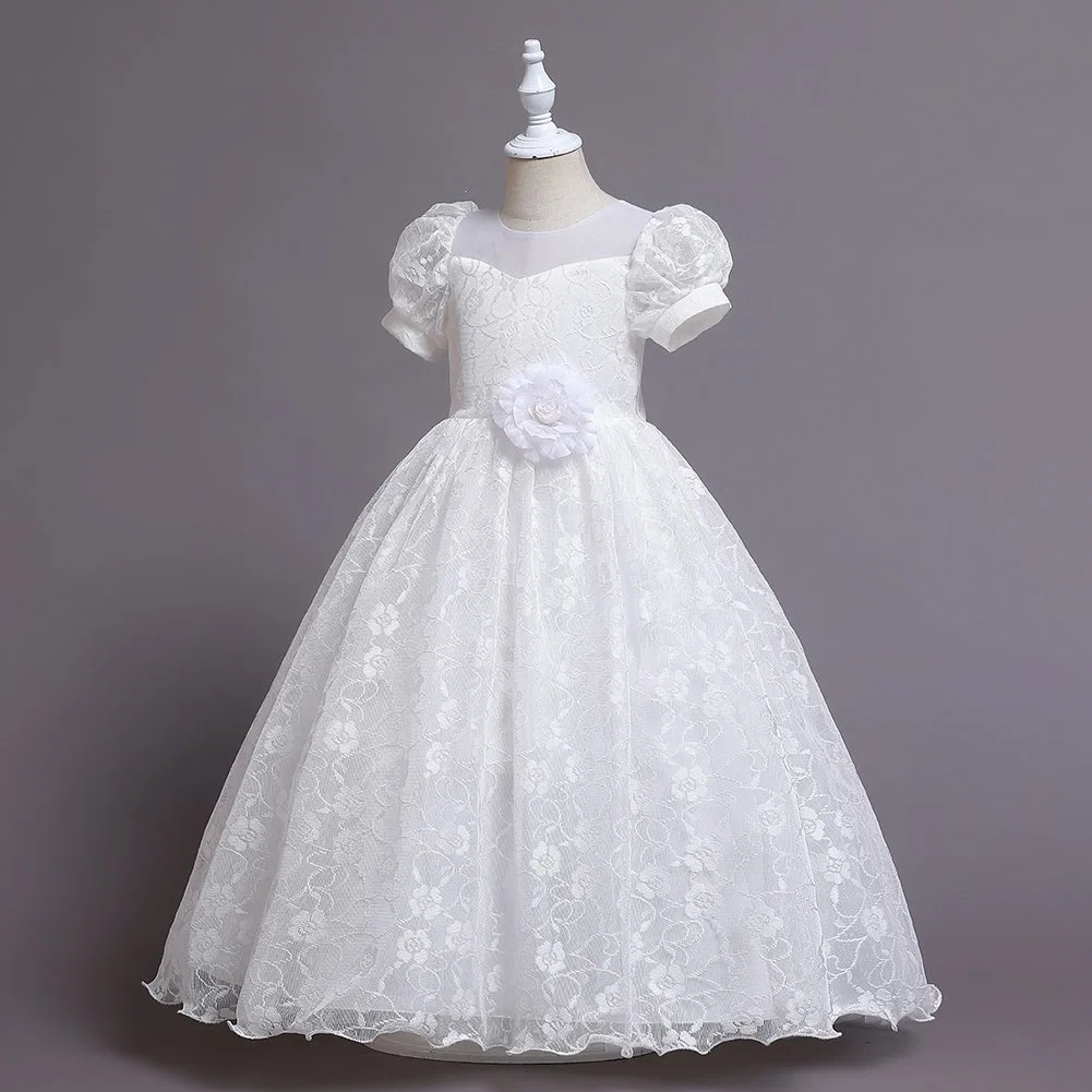 Vestuário para bebé Atacado Beautiful Kids vestir vestuário para a moda vestidos para a noite Vestido de noiva Little Girl