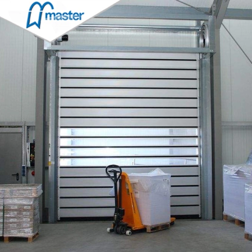 Master Well Automatic Spiral Roller Shutter High Speed Performance Rapid Aluminum Spiral Roller Shutter