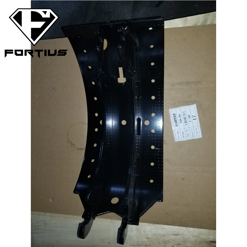 Hos/BPW/Fuwa Brake Shoe HS14A2-13-1 13ton 16ton Trailer Axle Parts for Low Bed Semi Trailer/Dump Trailer/Flat Bed Semi Trailer