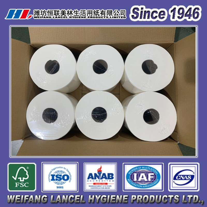 China Paper Factory Virgin Wood Pulp Paper Towel/Ca Paper Towels Roll