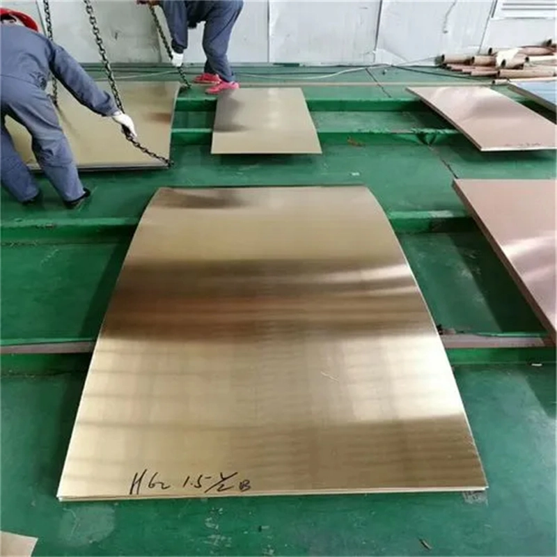 Polished Wrought 1000mm C35000 Lead Brass Plate for Automotive Industry