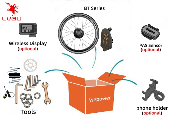 Kit Ebike 16-29 pulgadas 700cc venden ayudar rueda completa Ciclo eléctrico el Kit de conversión con cargador de batería