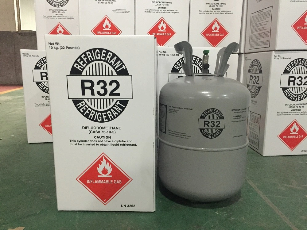 Precio de fábrica 10kg cilindro desechable de gas refrigerante R32