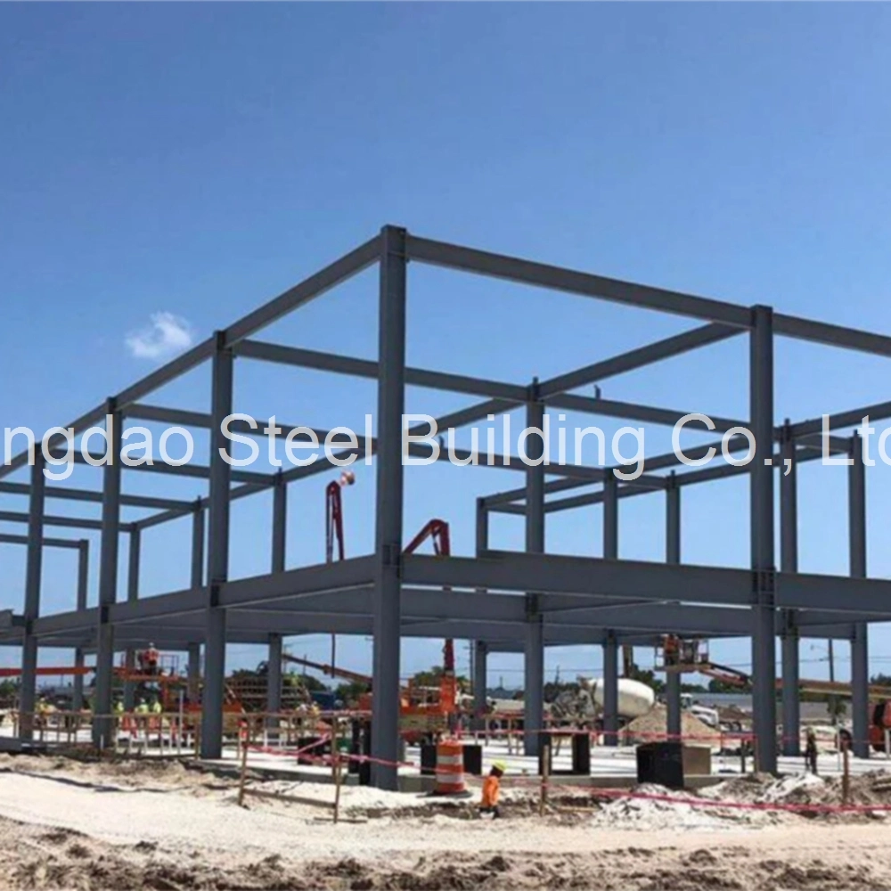 Affordable Prefab Modular Building Light Steel Structure Frame Workshop Prefabricated Shopping Mall