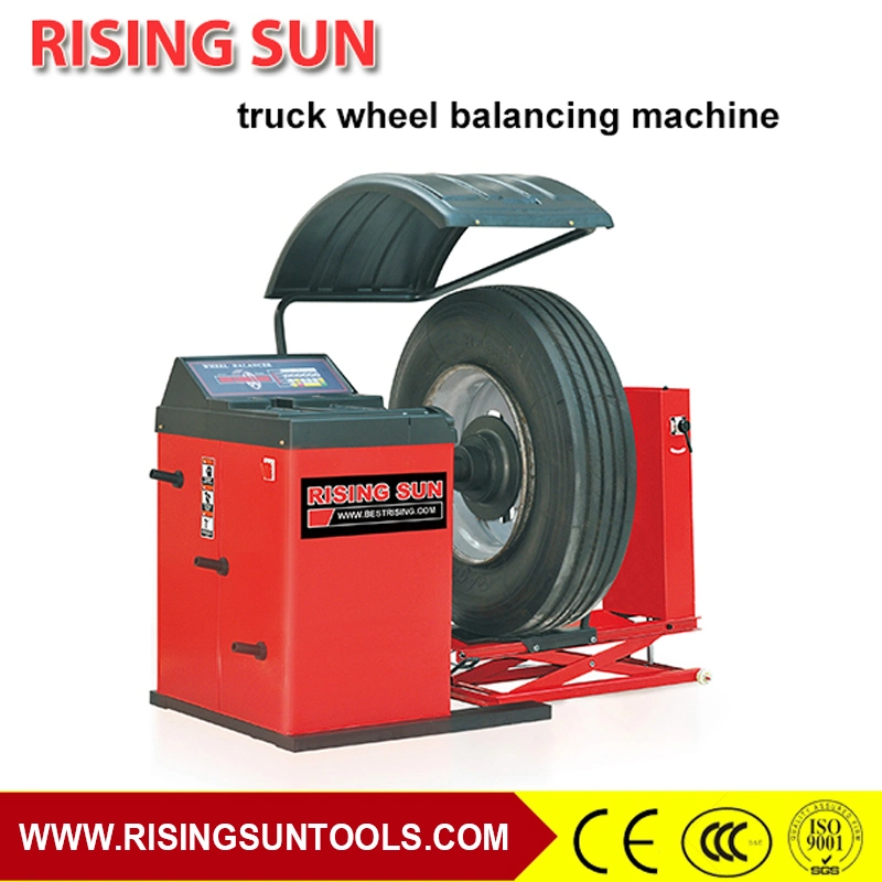 Supporting Sample Truck Wheel Balancing Equipment for Garage