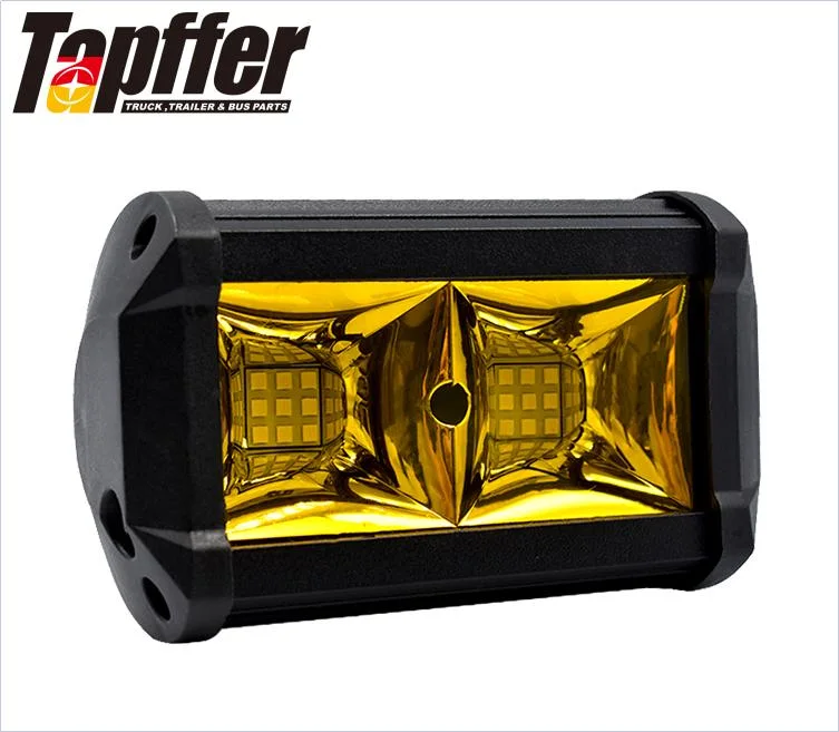 Projecteur de travail étanche IP67 54W 5 pouces 18LED Barres lumineuses LED pour conduite en hors route Voiture tracteur camion