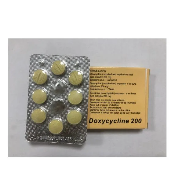 200mg Doxycycline Hydrochloride Tablets