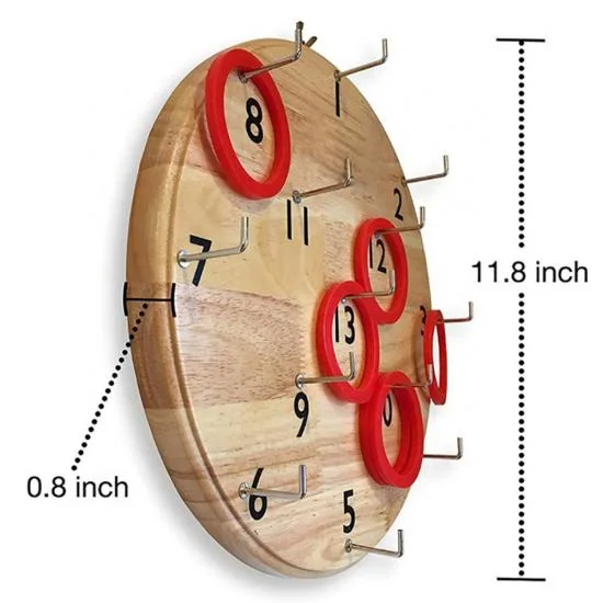 Jeux de plein air l'anneau en bois Jeu Toss