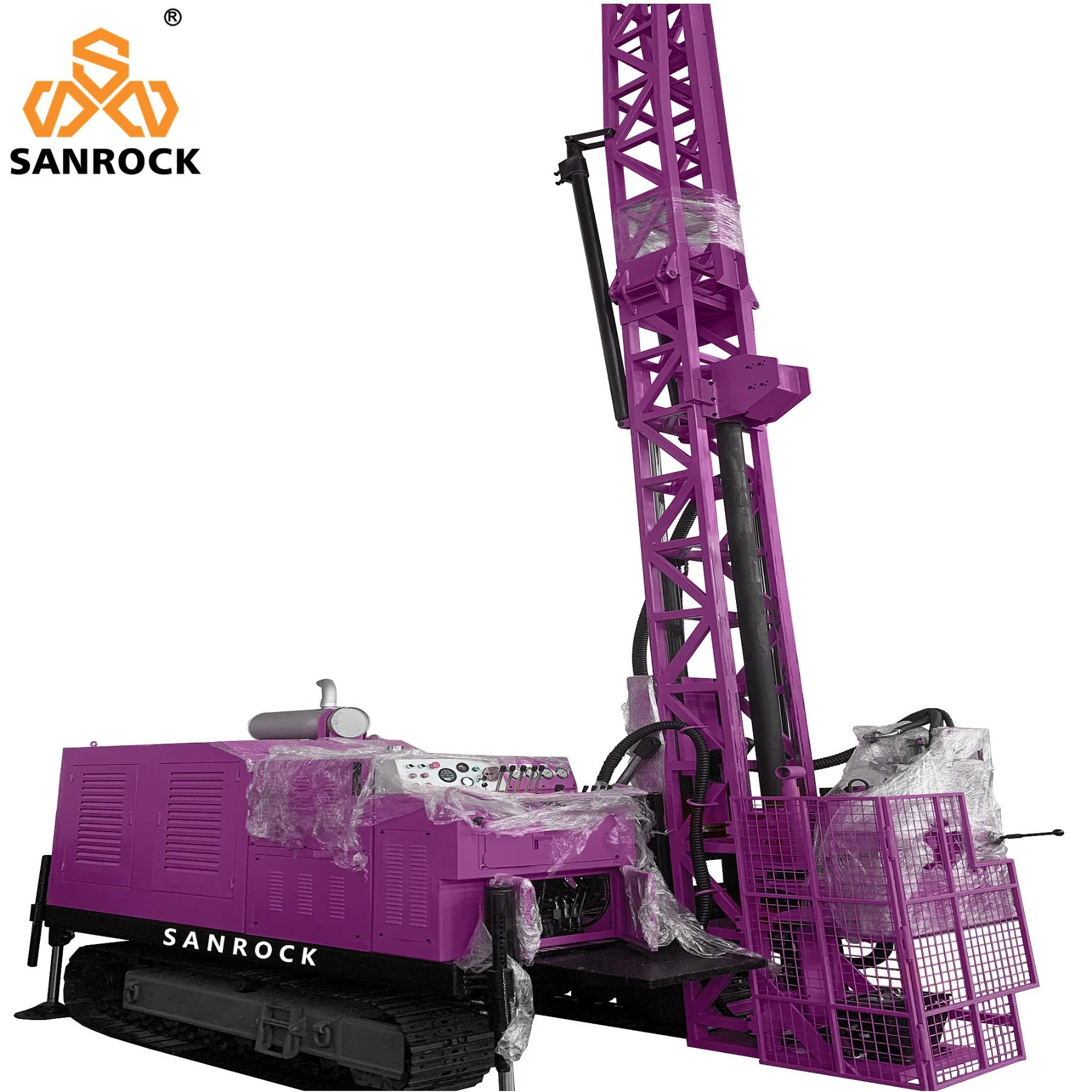 Hq Nq Pq Diamond Core Drilling Machine Hydraulic Borehole Geotechnical Drilling Rig