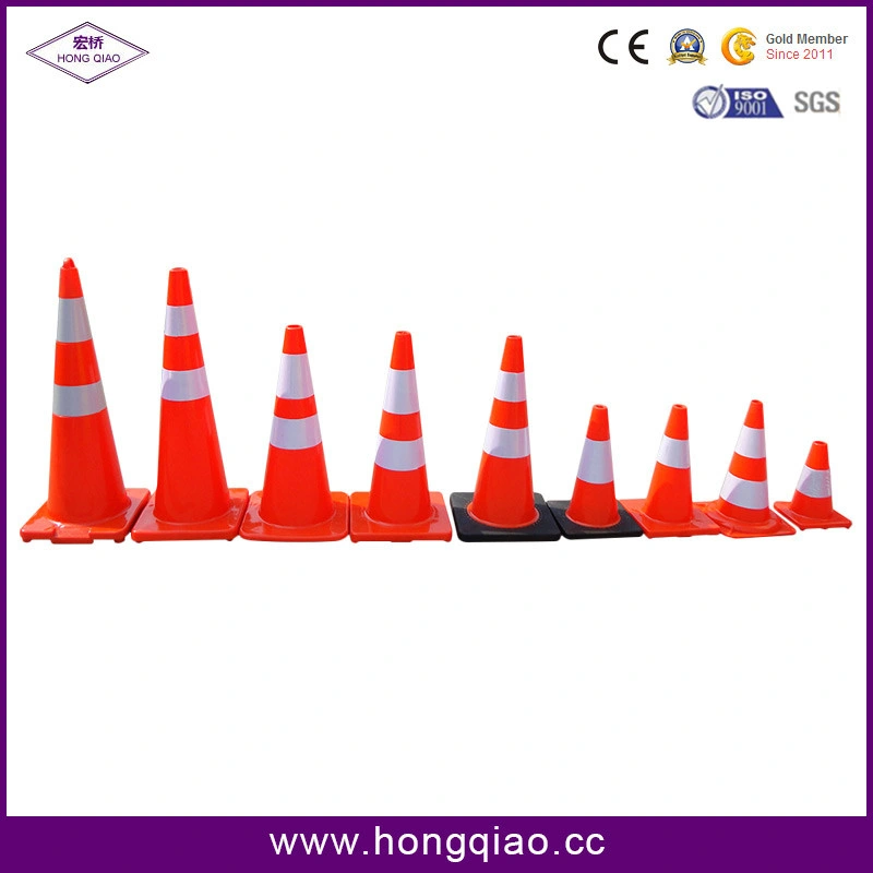 China PVC flexible más barata de cono de la Seguridad Vial