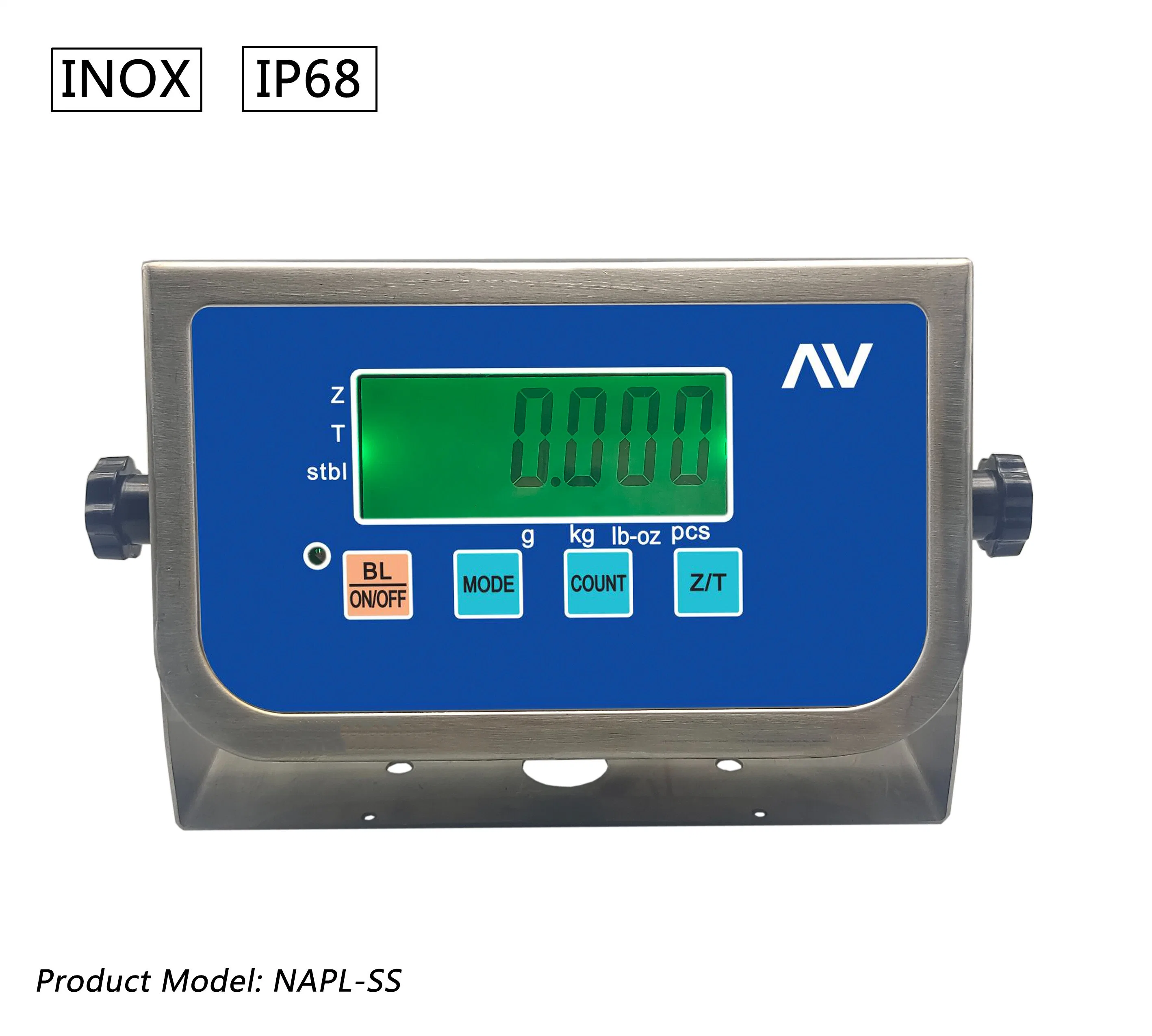 Indicador de pesaje de acero inoxidable IP68 impermeable (AAW-SS)