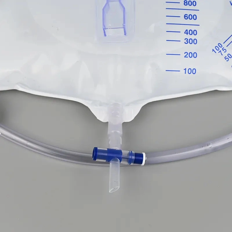 Hot Sell Economic Urinary Drainage Bag Customization Portable Urine Collector Leg Bag Long Tube