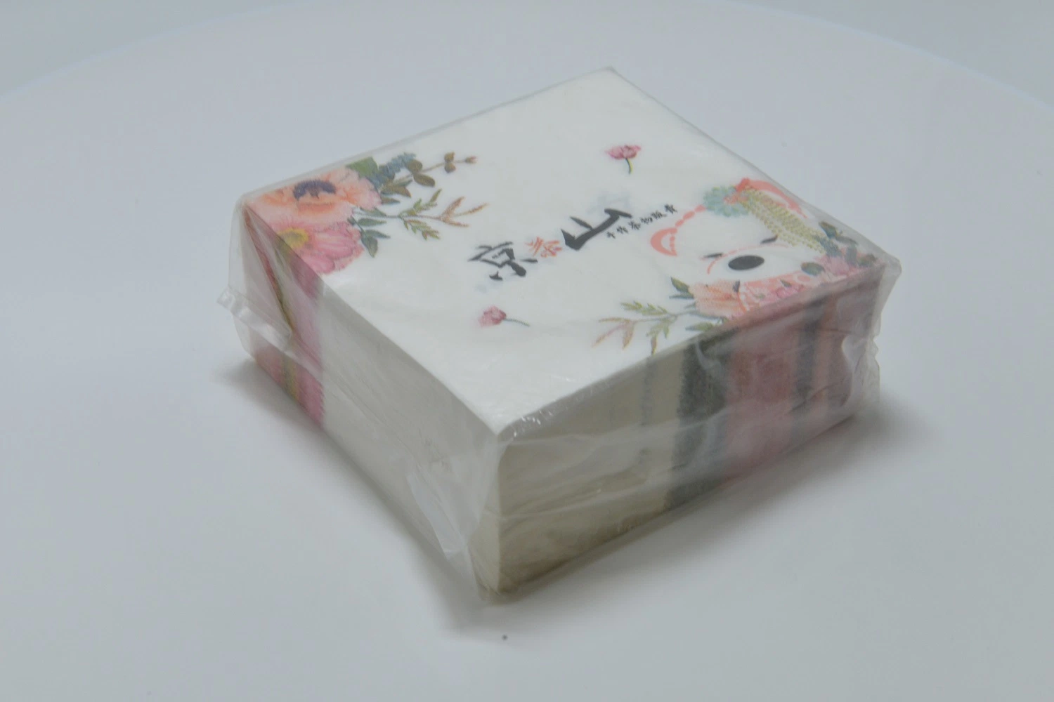 Various Specifications of Tea Flower Illustration Pattern Facial Tissue Paper