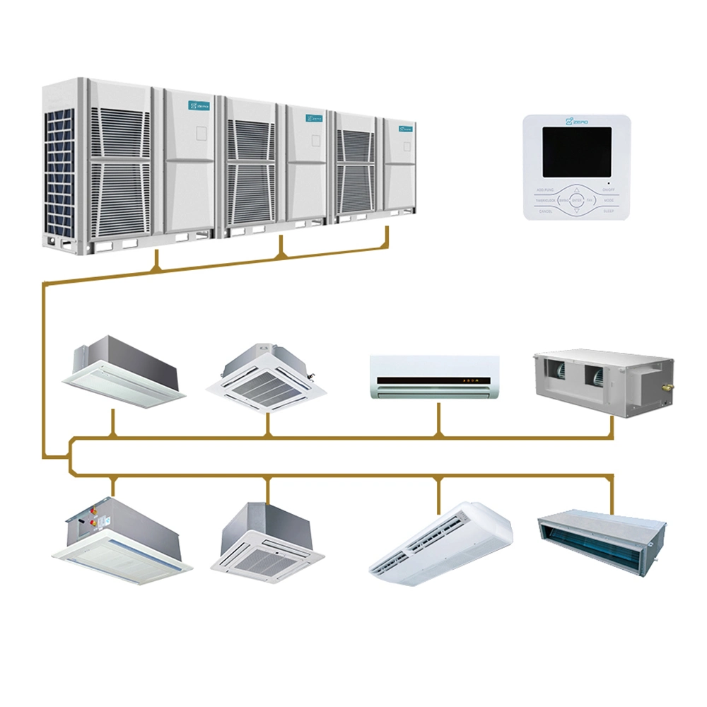 Industrial HVAC System Air Conitioning Split Heat Vrf Central Air Conditioner