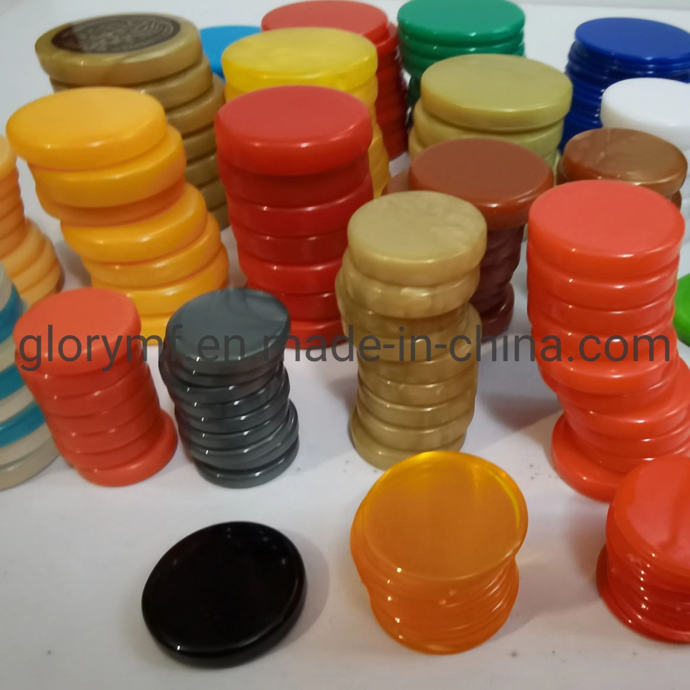 Manufacture Colorful Plastic Poker Chips