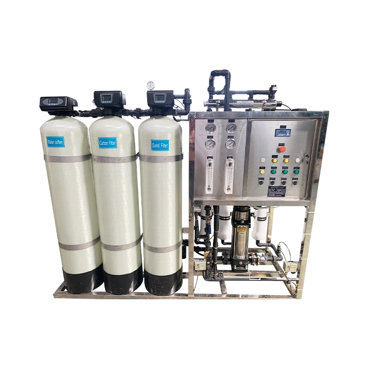 Système de purification d'eau par osmose inverse de 500lph pour la consommation