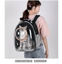 High Quality Pet Dog Supplies Custom Safe Dog Carrier Bag Cat Outdoor Bagpack