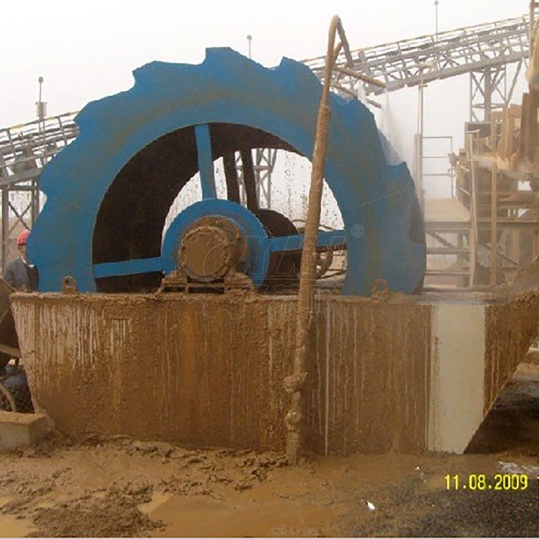 The Processing Capacity of 120 Tons of Sand Washing Machine Sand Washer