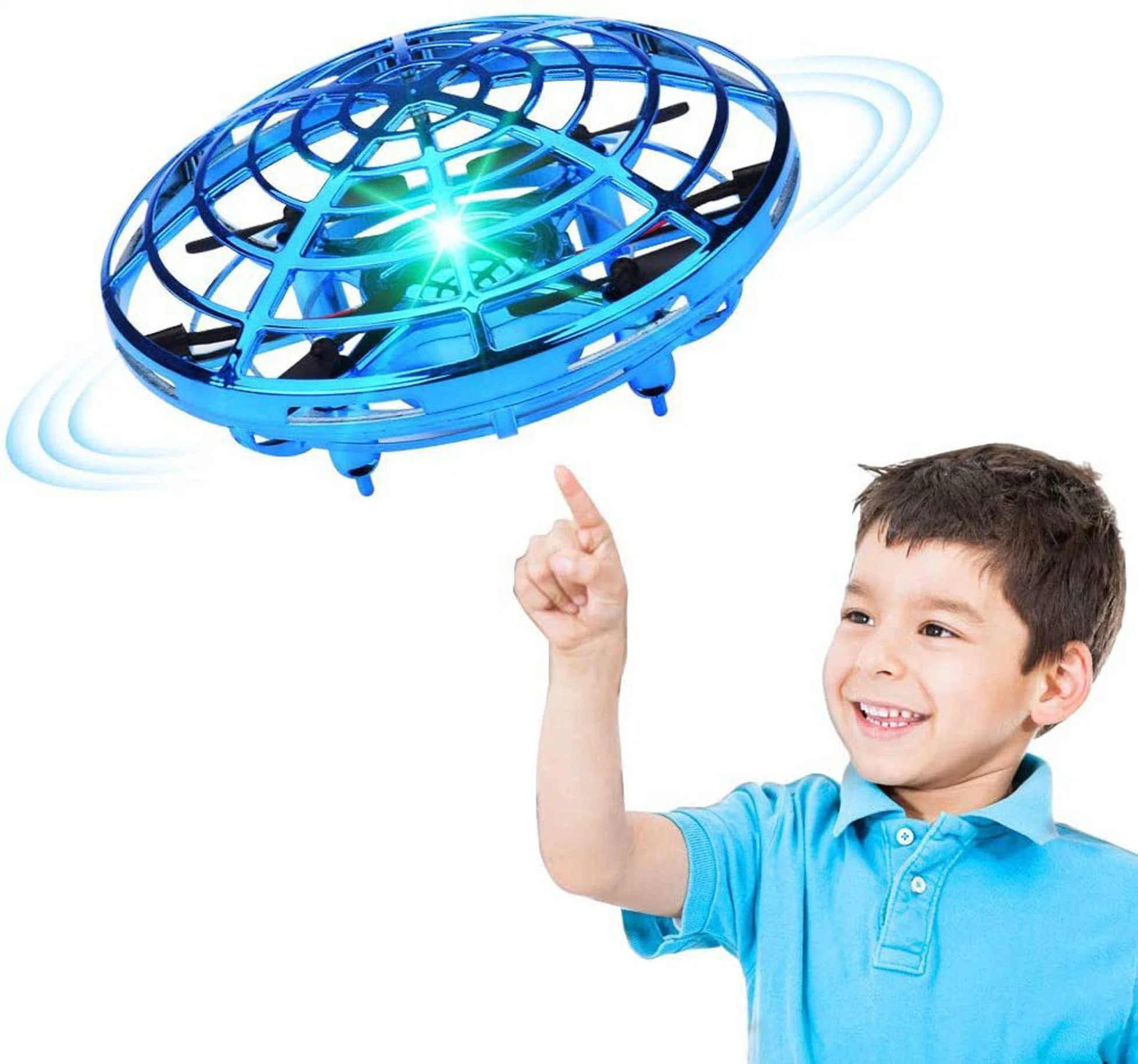 Scoot Hand Operated Drone Hands Free Motion Sensor Mini Drone for Kids or Adults Easy Indoor Small UFO Toy