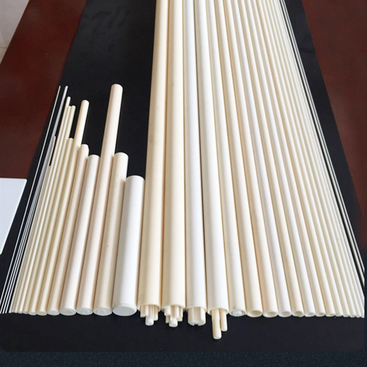 Alumina High Temperature Al2O3 Thermocouple Protection السيراميك Corundum Tube