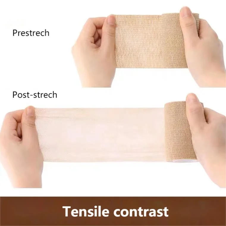 Best Selling Self-Adhesive Tape Self-Adhesive Bandage Tape Sports for Medical Use