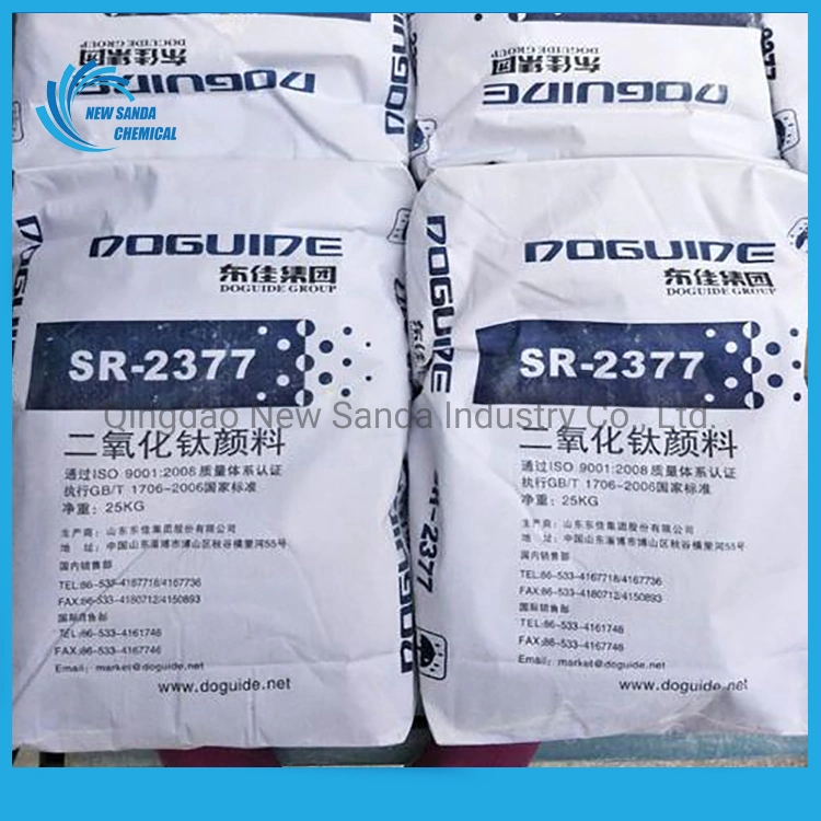 Cheap Price Per Ton in Containers Titanium Dioxide TiO2 Rutile Sr-2377 From China Manufacturer