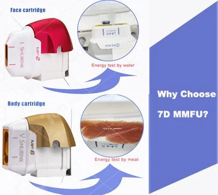 High Intensity Focused Ultrasound Facial Lifting Hifu 7D Hifu Mmfu Wrinkle Removal Machine