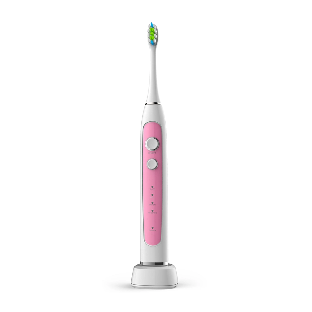 2018 New Type Oral Hygiene Teeth Whitening Rechargeable Ultrasonic Electric Toothbrush