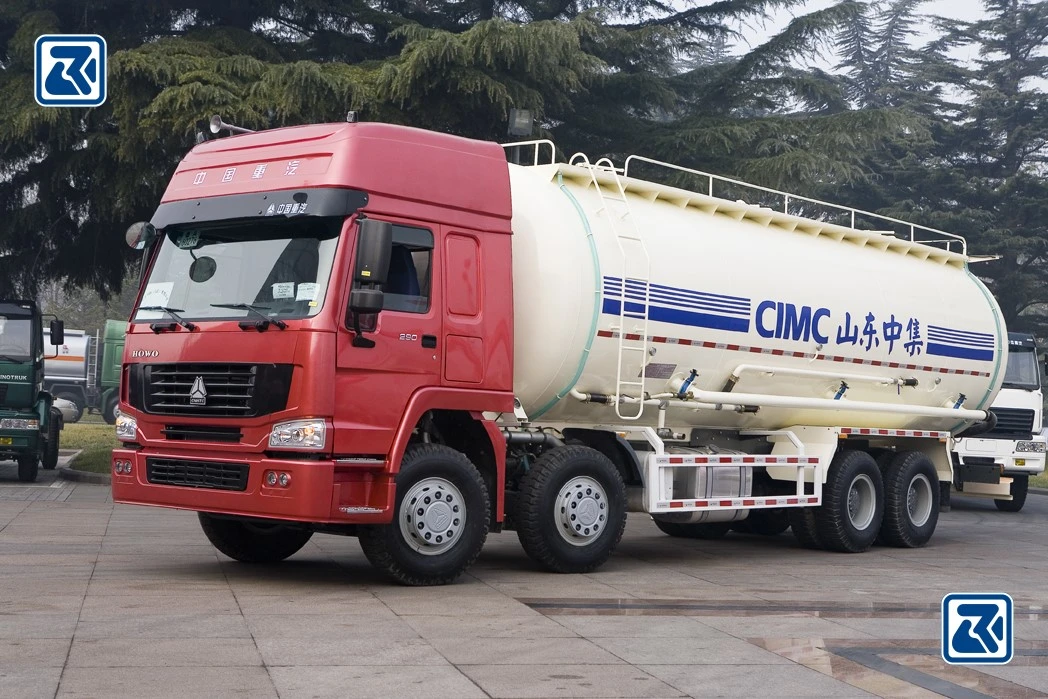 HOWO 8X4 20m3 Heavy Duty Bulk Cement Tank Truck