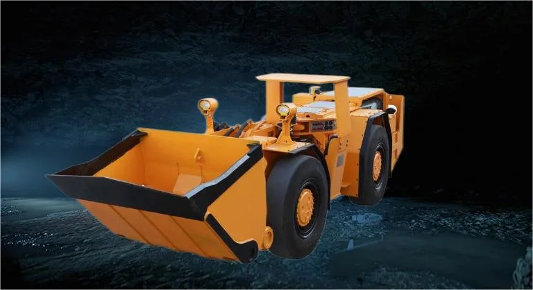 Tunnel Mining Loader with 4 Ton Payload Underground Mining Scooptram LHD Loader